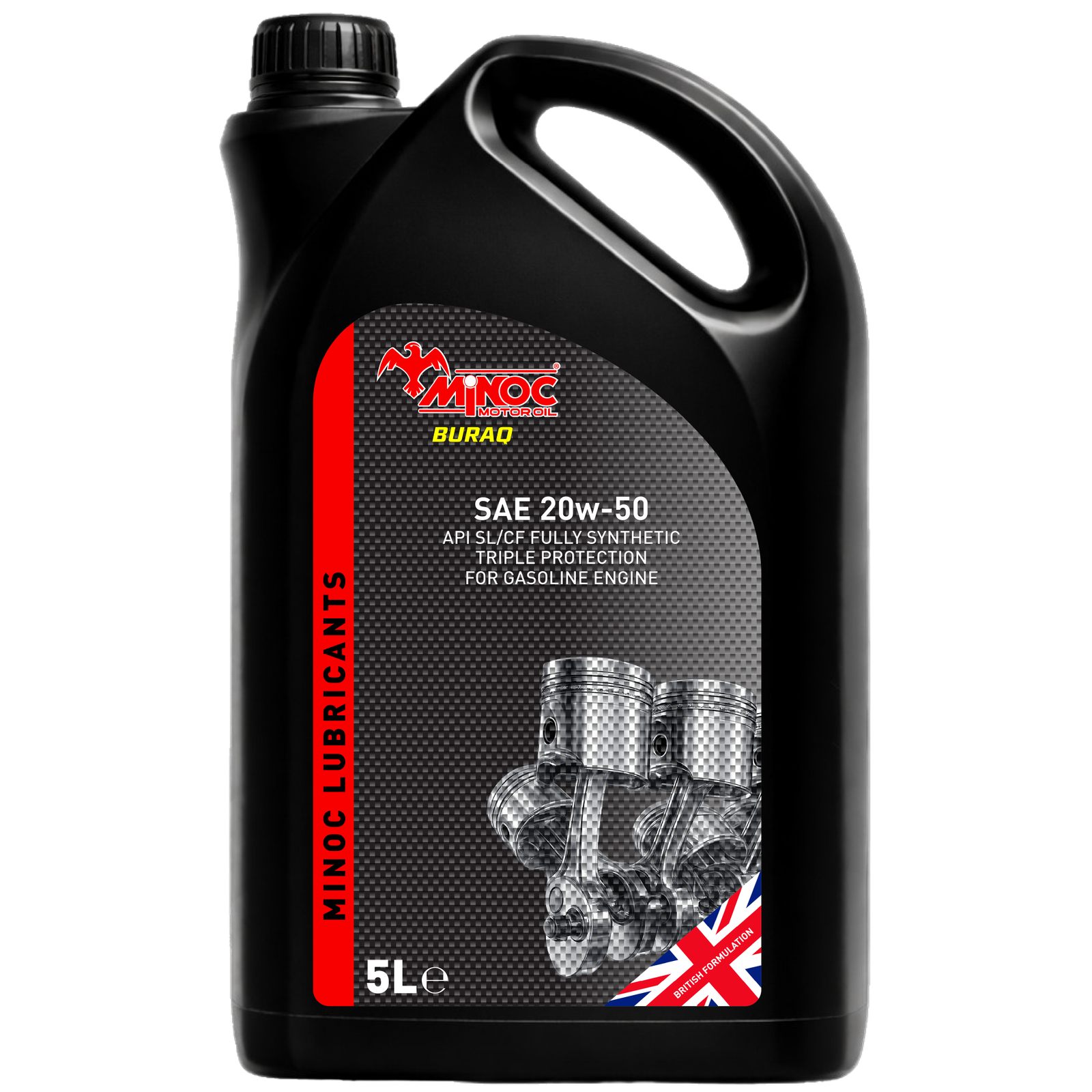 MINOC Products_BURAQ SAE 20W-50 SL-CF - 5L