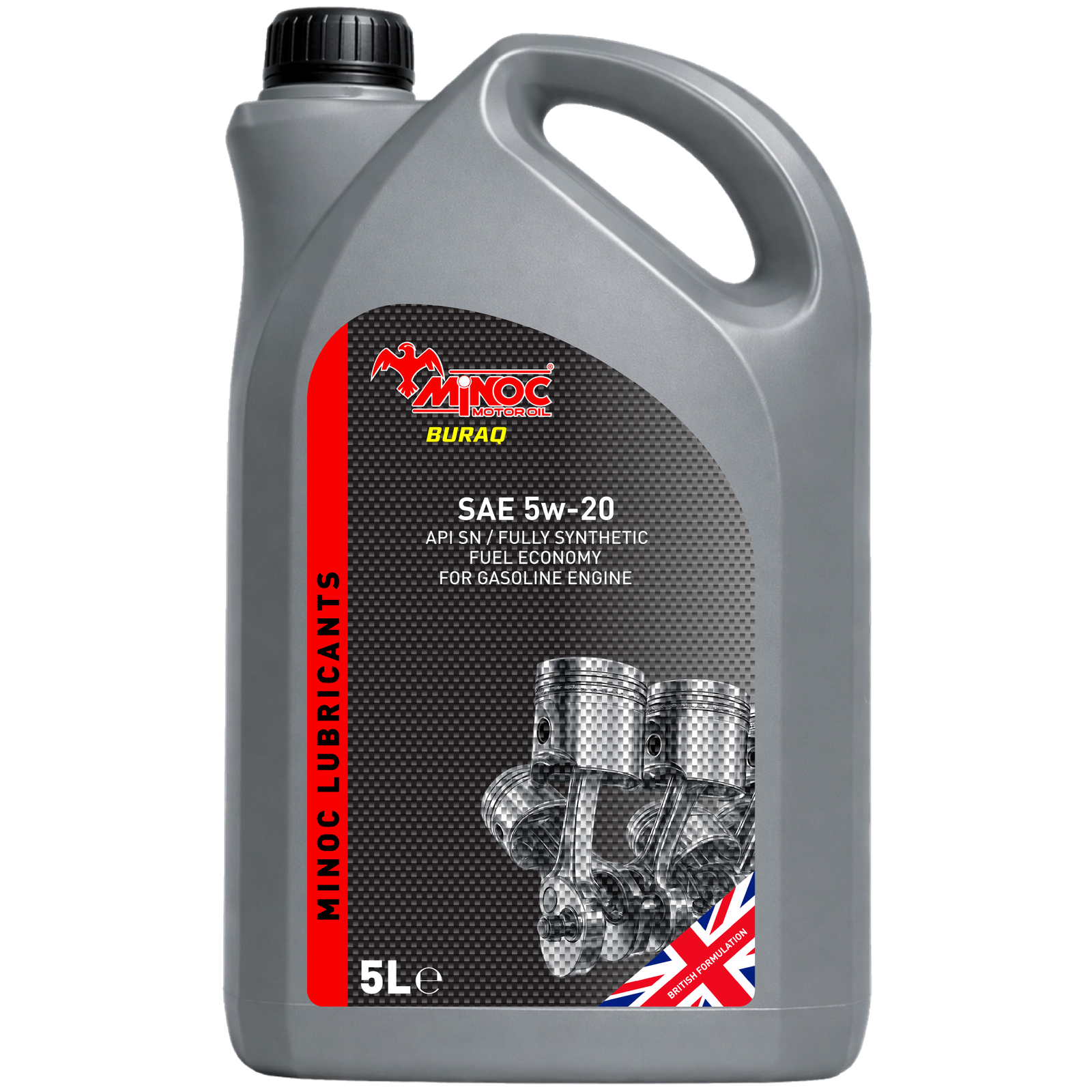MINOC BURAQ SAE 5W-20 API SN Petrol Engine Oil