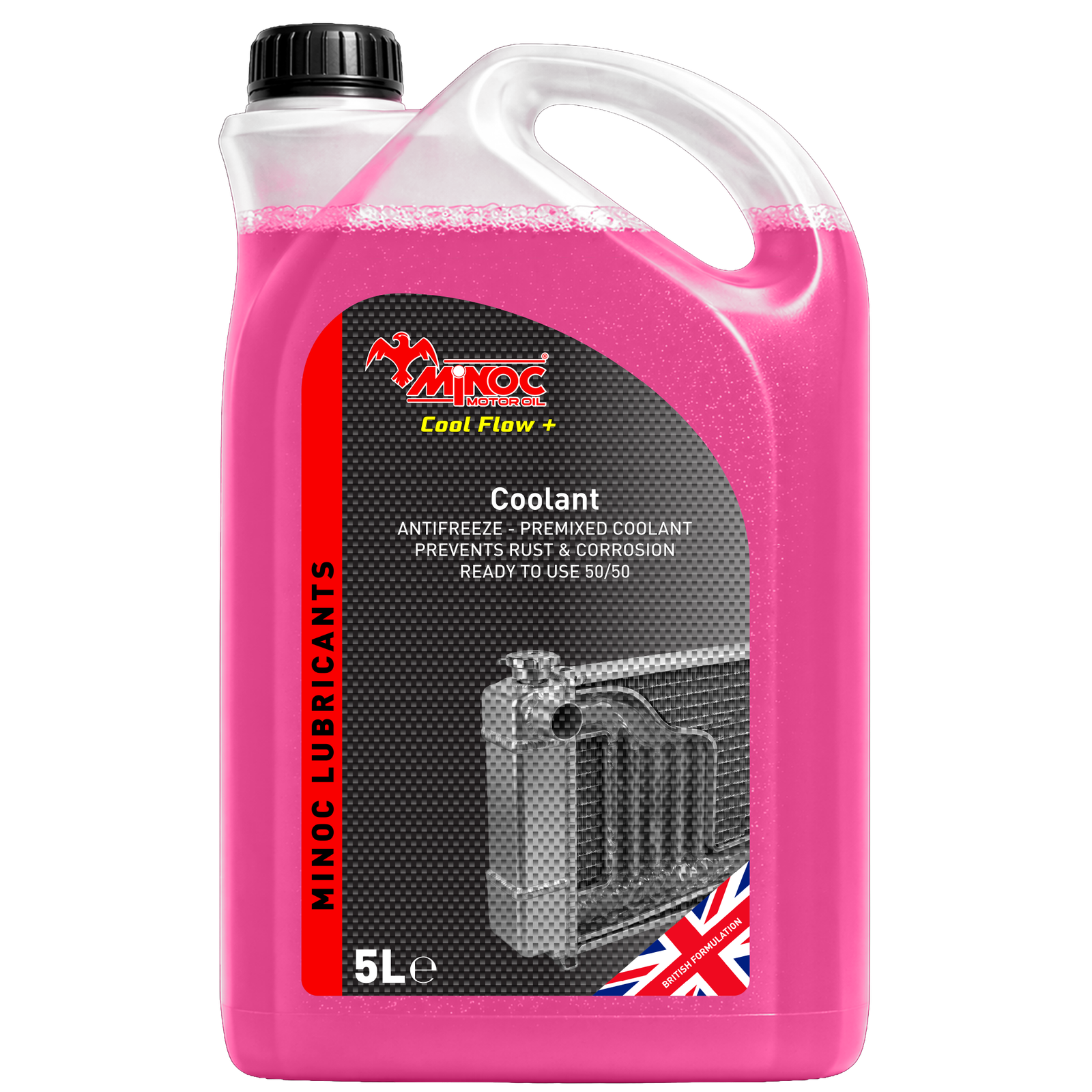 MINOC Products_CoolFlow+ Premixed Coolant 50-50 - 5L