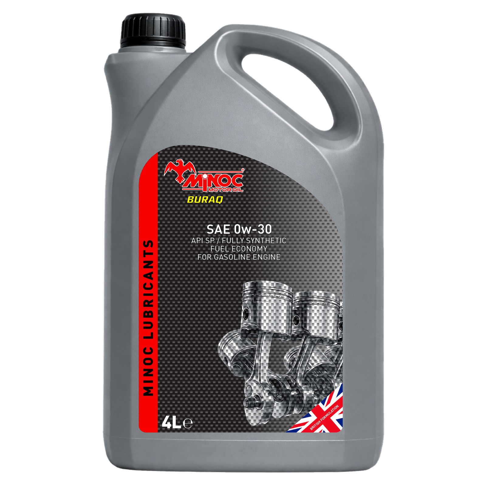 MINOC Products_BURAQ SAE 0W-30 SP - 4L