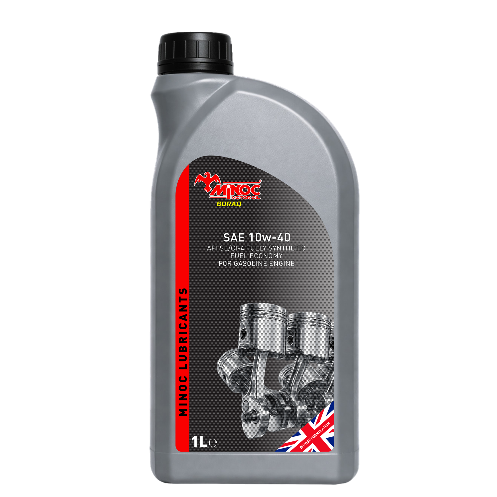 MINOC Products_BURAQ SAE 10W-40 SL-CI-4 - 1L