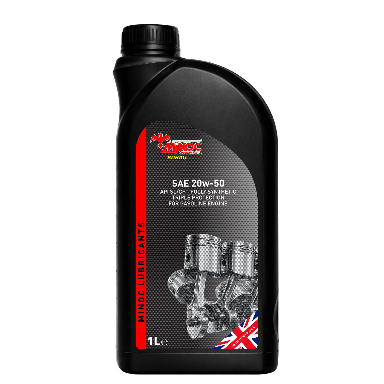 MINOC Products_BURAQ SAE 20W-50 SL-CF - 1L