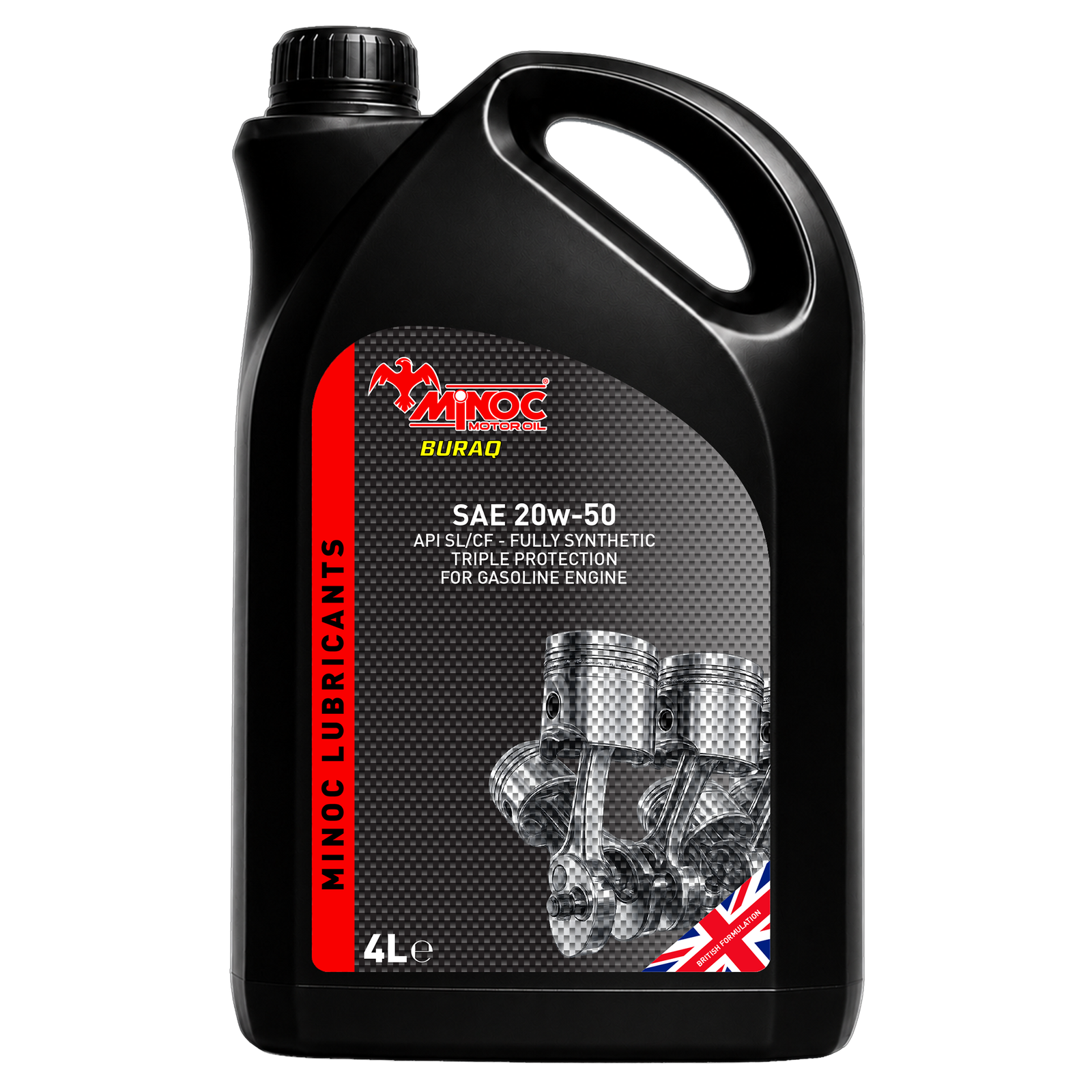 MINOC Products_BURAQ SAE 20W-50 SL-CF - 4L