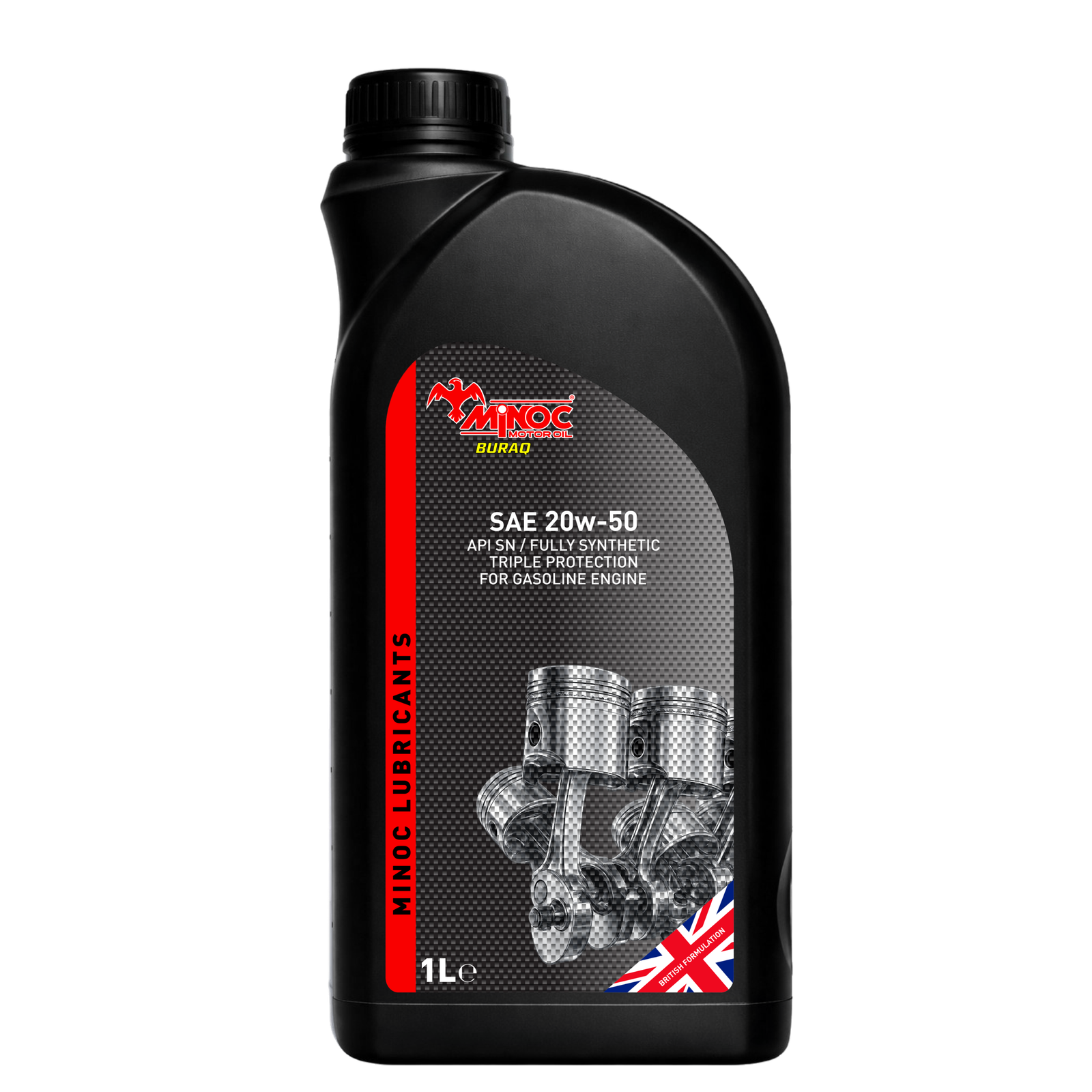 MINOC Products_BURAQ SAE 20W-50 SN - 1L