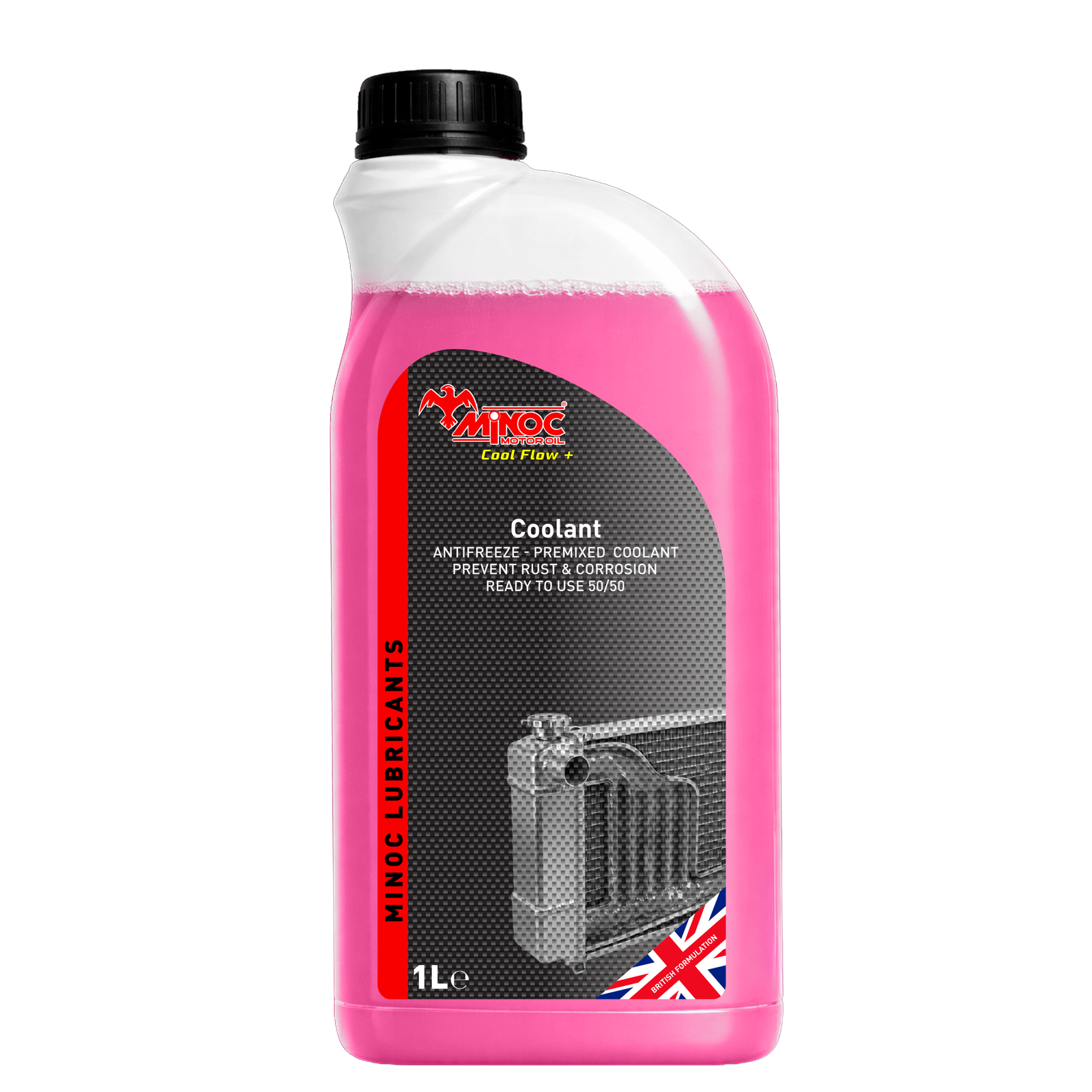 MINOC Products_CoolFlow+ Premixed Coolant 50-50 - 1L