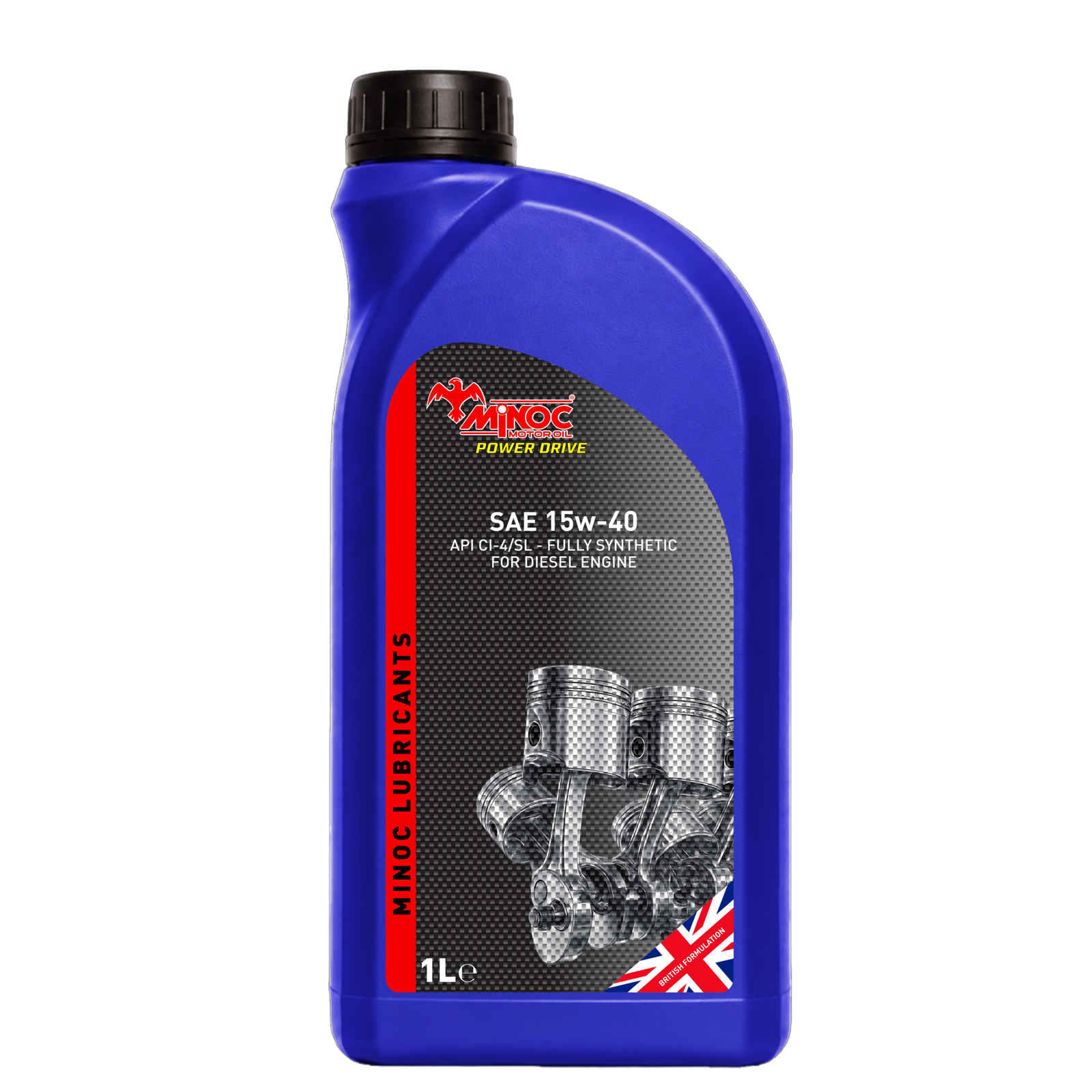 MINOC Products_Power Drive SAE 15W-40 - 1L