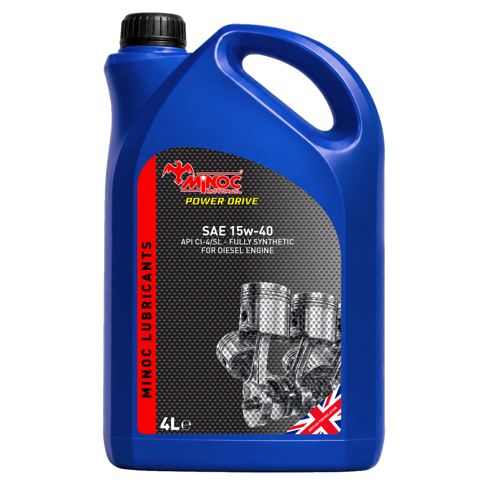 MINOC Products_Power Drive SAE 15W-40 - 4L